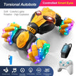 Twister Children'S Remote Control Toys Boys Remote Control Car Gesture-Sensitive Deformation Car King Kong Robot Model - TheWellBeing4All