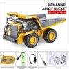 RC Excavator Dumper Car 2.4G Remote Control Engineering Vehicle Crawler Truck Bulldozer - TheWellBeing4All