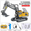 RC Excavator Dumper Car 2.4G Remote Control Engineering Vehicle Crawler Truck Bulldozer - TheWellBeing4All