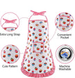 Cooking Apron Gloves Hat Set Pink Easter Halloween Child Chef Kitchen Baking Tool Play House Toys - TheWellBeing4All