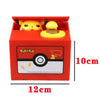 Pokemon Piggy Bank Action Figure Anime Cartoon Pikachu Electronic Plastic Money Box Steal Coin Piggy Bank - TheWellBeing4All