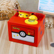 Pokemon Piggy Bank Action Figure Anime Cartoon Pikachu Electronic Plastic Money Box Steal Coin Piggy Bank - TheWellBeing4All