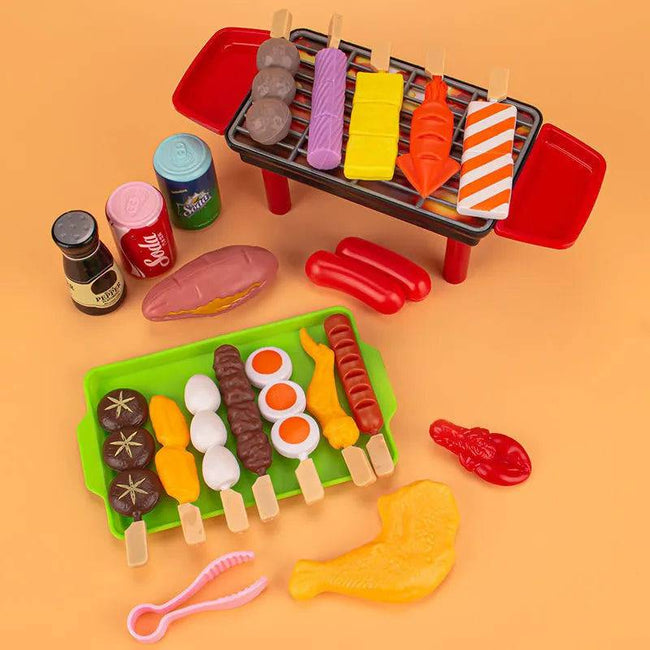 Kids Play House Barbecue Toy Set Kitchen Pretend - TheWellBeing4All