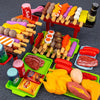 Kids Play House Barbecue Toy Set Kitchen Pretend - TheWellBeing4All