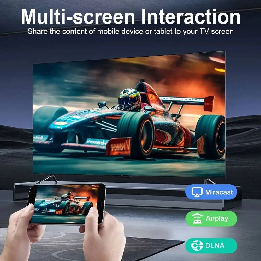 Transpeed TV Stick Android 13 ATV - 4K 3D TV Box with Voice Assistant Control - TheWellBeing4All