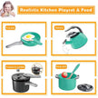 Kitchen Toy Accessories Toddler Pretend Cooking Playset - TheWellBeing4All