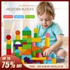 Large Safe Wooden Building Blocks Early Educational Blocks Colorful Construction Toys Kids Learning - TheWellBeing4All