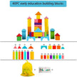 Large Safe Wooden Building Blocks Early Educational Blocks Colorful Construction Toys Kids Learning - TheWellBeing4All