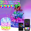 TheWellBeing™️ Christmas Tree RGB Lights Smart Bluetooth Control - TheWellBeing4All