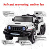 2 Seater Electric Ride On Truck Car with Remote Control, 24V Electric Battery Powered Vehicle with Bluetooth Audio,LED Headlight - TheWellBeing4All