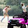 Electric Car Truck Car 3 Speeds Adjustable Equipped with Music,Parent Remote Control - TheWellBeing4All