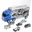 Truck Storage Die-cast Vehicle Transporter Car Set Excavator Dump Truck Digger Backhoe - TheWellBeing4All