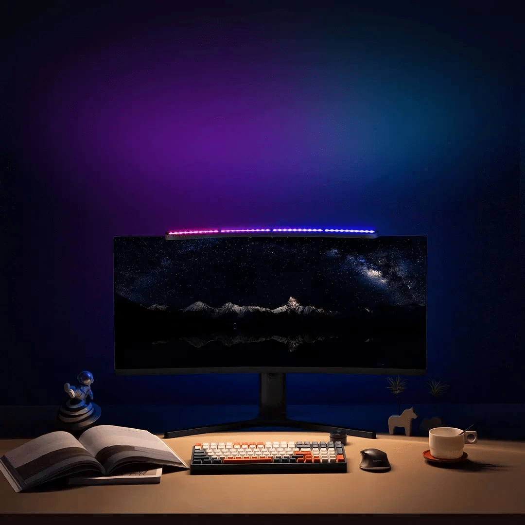 Curved Screen Monitor RGB Light Bar - TheWellBeing4All