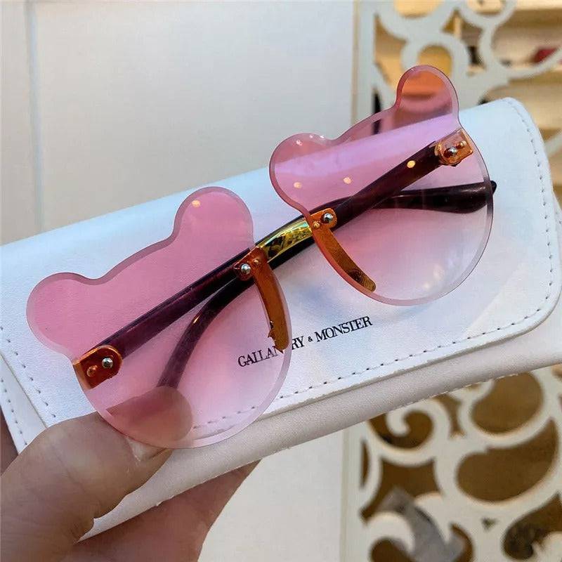 Kids Cute Bear Cartoon Sunglasses - TheWellBeing4All