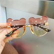 Kids Cute Bear Cartoon Sunglasses - TheWellBeing4All