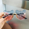 Kids Cute Bear Cartoon Sunglasses - TheWellBeing4All