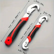 Multifunctional Universal Pipeline High Carbon Steel Wrench Set Manual Hardware Grip Tool - TheWellBeing4All