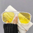 Oversized Frame Fashion Sunglasses - Embrace Timeless Elegance - TheWellBeing4All