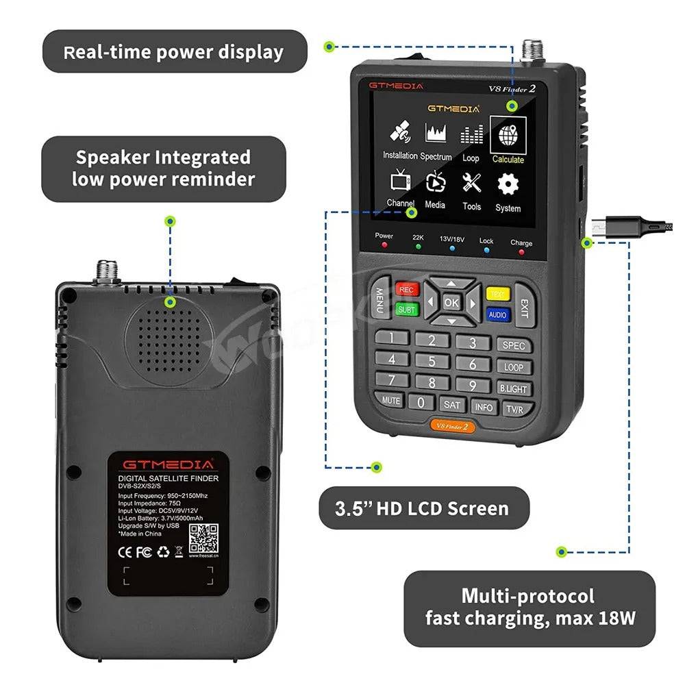 Woopker V8 Finder2 Satellite Finder - TheWellBeing4All