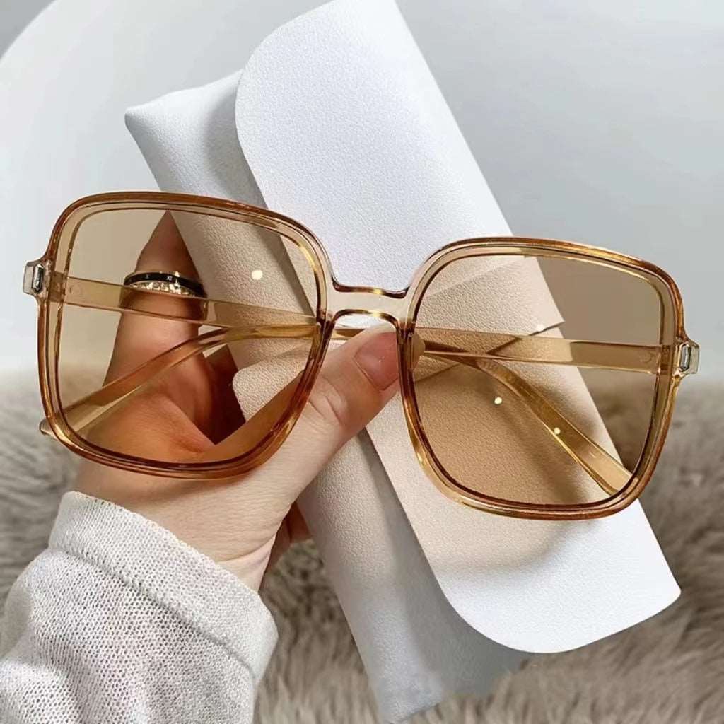 Oversized Rectangle Sunglasses - TheWellBeing4All