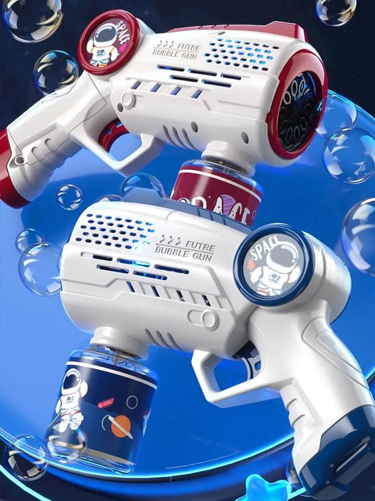 Japanese Automatic Light Bubble Machine Bubbles Gun Summer Beach Bath Outdoor Game Fantasy Toys - TheWellBeing4All