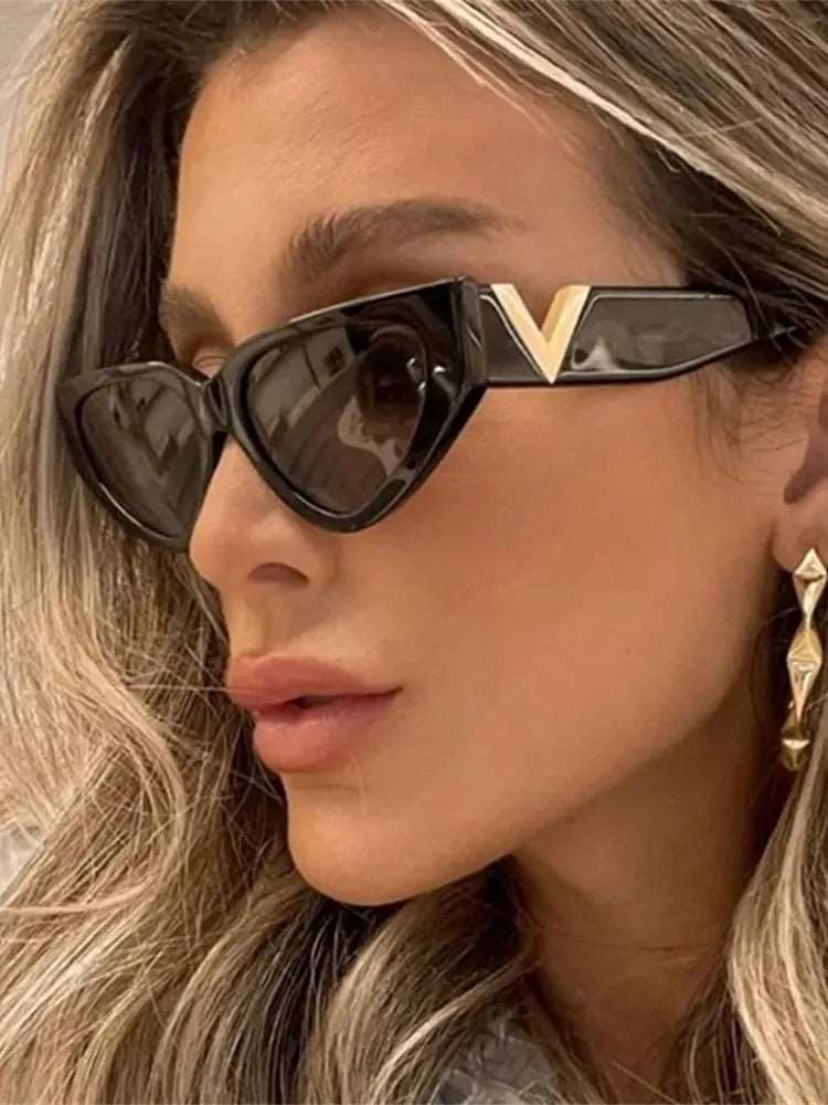 Luxury Vintage Cat Eye Sunglasses - TheWellBeing4All