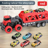 Deformable Rail Car  Ejection Folding  Big  Truck  Toys - TheWellBeing4All