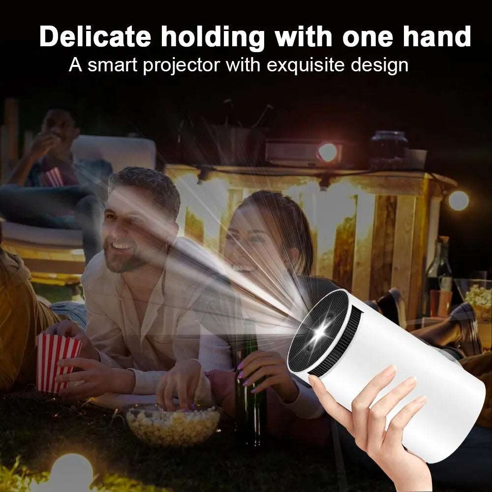 4K Android 11 Dual Wifi Projector Home Cinema Outdoor Projetor - TheWellBeing4All