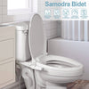 Bidet Attachment Ultra-Slim Toilet Seat Attachment Dual Nozzle - TheWellBeing4All