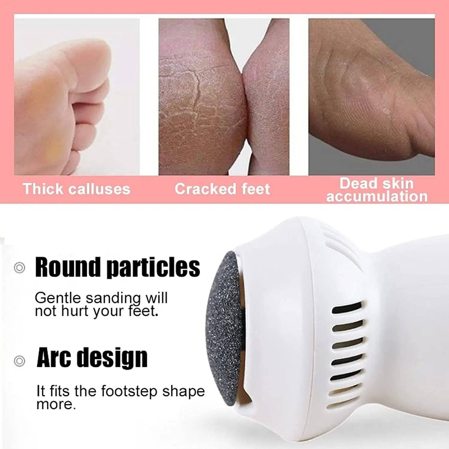 Electric Feet Sander Machine Rupture Skin Trimmer Dead Skin - TheWellBeing4All