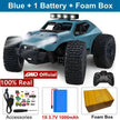 2WD Remote Control Toy RC Car Electric High Speed Off Road Racing All Terrain Drift Trucks - TheWellBeing4All