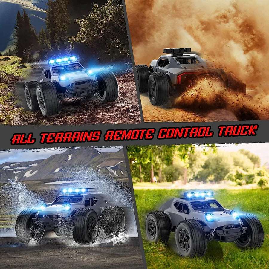 2WD Remote Control Toy RC Car Electric High Speed Off Road Racing All Terrain Drift Trucks - TheWellBeing4All