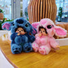 Disney Seated Stitch Drag Plush Doll Cute Plush Ornament Japanese Lotso Kawaii Drag Kids Toys - TheWellBeing4All