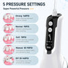 Portable Oral Irrigator Waterproof Teeth Cleaner  Water Flosser Dental Water Jet - TheWellBeing4All