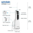 Portable Oral Irrigator Waterproof Teeth Cleaner  Water Flosser Dental Water Jet - TheWellBeing4All