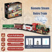 Electric Variety Railcar Retro Steam Train Model Puzzle Assembly Toys Railway Track Set - TheWellBeing4All