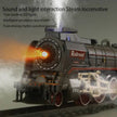 Electric Variety Railcar Retro Steam Train Model Puzzle Assembly Toys Railway Track Set - TheWellBeing4All