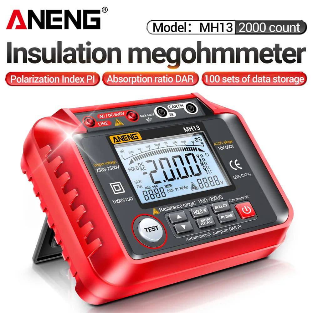 Japanese Tester Digital Multimeter Megameter Insulation Earth High Voltage Resistance Meter Tester - TheWellBeing4All