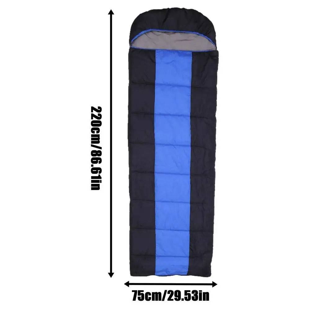 USB Heated Sleeping Bag Winter Warm Camping Sleeping Bag 3 Gears Temperature Heating Pad With Compression Bag For Hiking - TheWellBeing4All