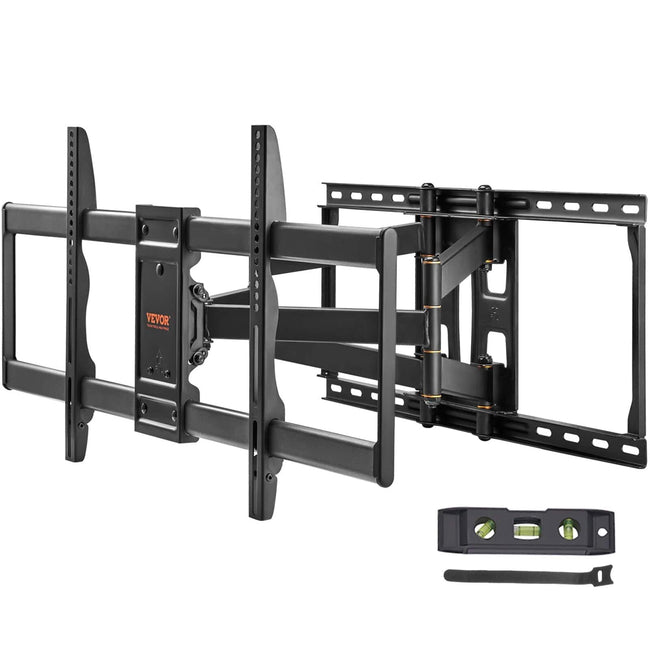 Full Motion TV Mount Fit for Most 26-90in TVs Swivel Tilt Horizontal Adjustment TV Wall Mount Bracket W/ Articulating Arms - TheWellBeing4All