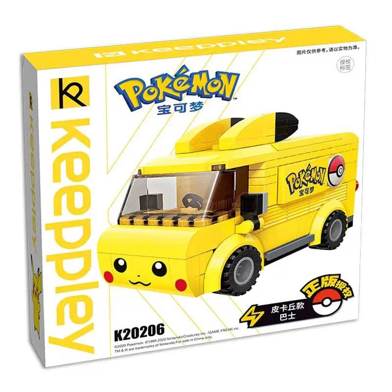 Tomy Anime Japanese Pokemon Pikachu Mini Cartoon Elf Ball Car Food Truck - TheWellBeing4All