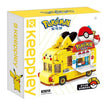 Tomy Anime Japanese Pokemon Pikachu Mini Cartoon Elf Ball Car Food Truck - TheWellBeing4All