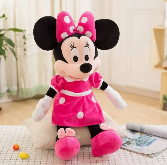 Stuffed Mickey & Minnie Mouse Plush Toy Dolls - TheWellBeing4All