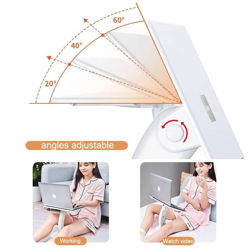 Portable Laptop Stand Notebook Stand Multi Function Desk - TheWellBeing4All