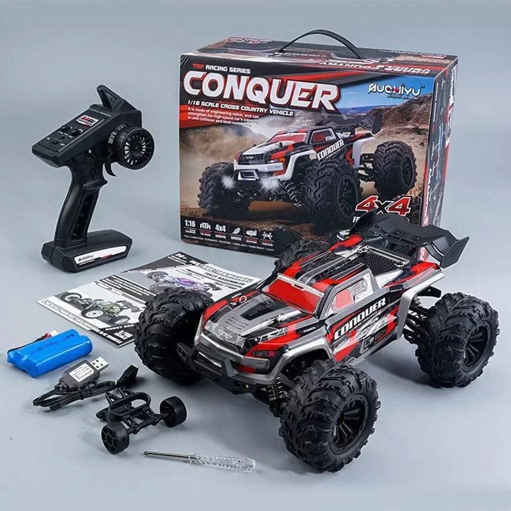 Large RC Cars 50km/h High Speed RC Cars Toys for Boys Remote Control Car 2.4G 4WD Off Road Monster Truck - TheWellBeing4All