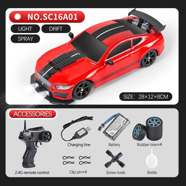 2.4G Drift Rc Cars 4WD RC Drift Car Toy Remote Control GTR  Vehicle Car RC Racing Car Toys - TheWellBeing4All