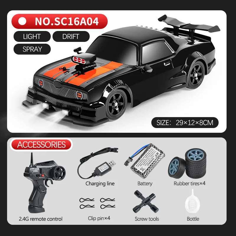 2.4G Drift Rc Cars 4WD RC Drift Car Toy Remote Control GTR  Vehicle Car RC Racing Car Toys - TheWellBeing4All