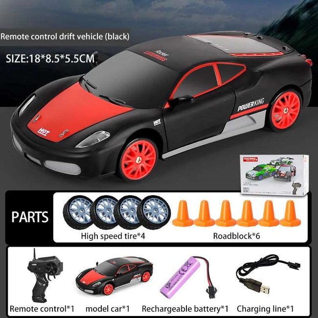 2.4G Drift Rc Cars 4WD RC Drift Car Toy Remote Control GTR  Vehicle Car RC Racing Car Toys - TheWellBeing4All