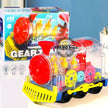 Electric Train Toy for Kids Toddlers Crawling Train with Light  Sound Music Early Educational Toys - TheWellBeing4All