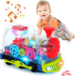 Electric Train Toy for Kids Toddlers Crawling Train with Light  Sound Music Early Educational Toys - TheWellBeing4All